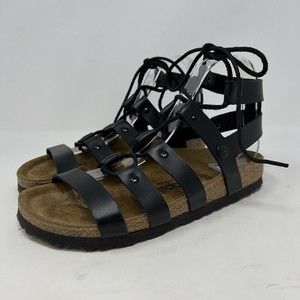 Women's Black Gladiator Sandals